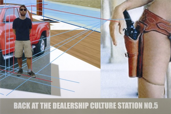 Richard Patterson, Back at the Dealership Culture Station no. 5 2005