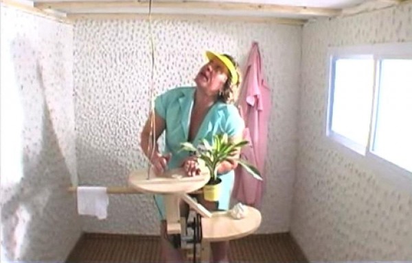 Mika Rottenberg, "Mary's Cherries," 2004.