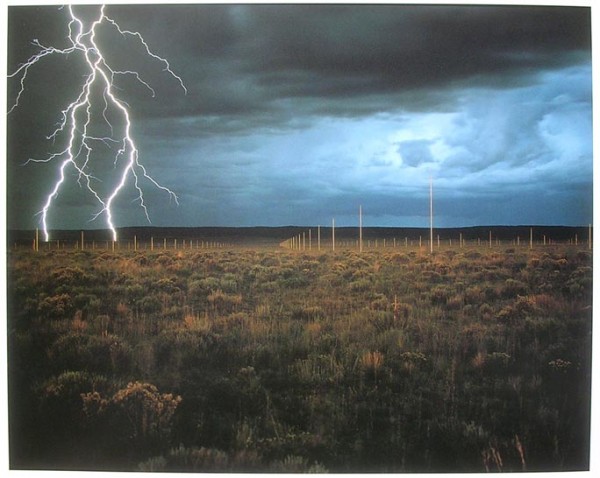 Walter De Maria, "Lightning Field"