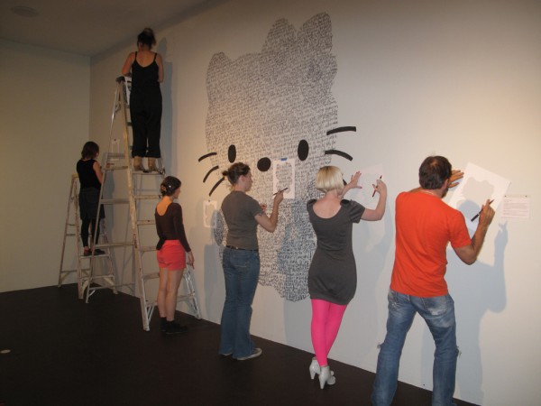 Divya Victor, "Hellocast," performance still, 2010. Courtesy Les Figues Press.