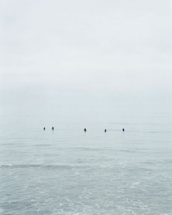Catherine Opie, "Untitled #10 (Surfers)," 2003. Courtesy Regen Projects.