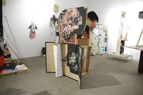 Gustavo Herrera, "The Birth of Satan," Installation View. Courtesy Human Resources LA.