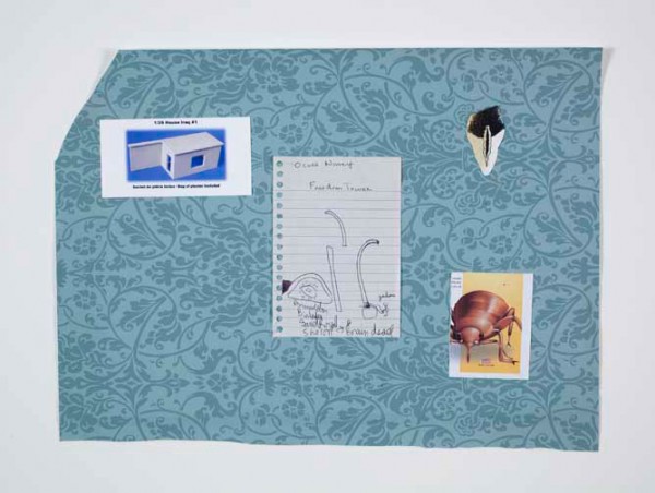 Giuliani, 2010 mixed media 12 x 16 1/2 inches