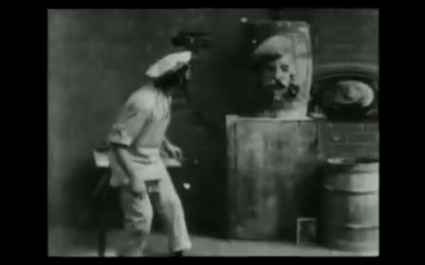 Thomas Edison, "Fun in a Bake Shop," film still, 1902.
