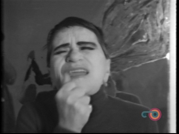 Ernst Mitzka-- Valeska Gert: The Baby, Death; 1969