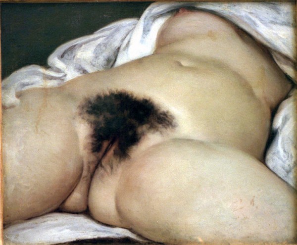 Gustave Courbet, "The Origin of the World," 1866.