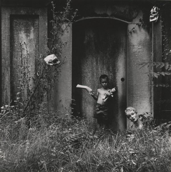 Meatyard, Untitled, date unknown Gelatin silver print, 7 3/8 x 7 3/8 in. © The Estate of Ralph Eugene Meatyard, Courtesy Fraenkel Gallery, San Francisco