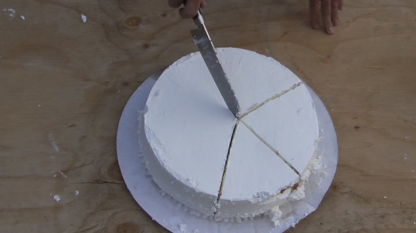 Joe Zorrilla, The Cake, 2011, Single channel video projection, 11 minutes 28 seconds edition of 3