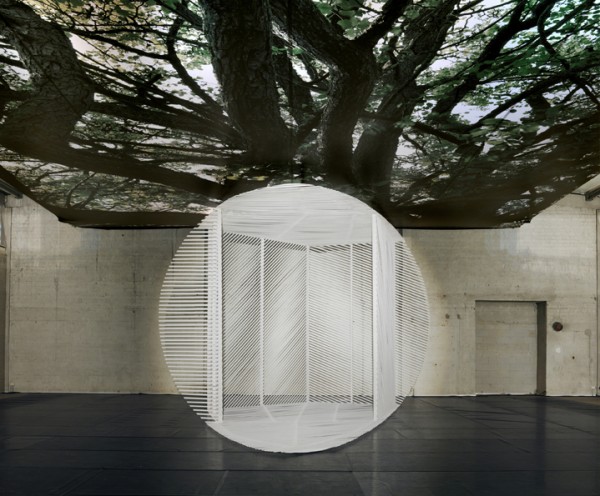 Georges Rousse, Heidelberg, 2011, lambda print, 125x160 cm, courtesy of Galerie RX