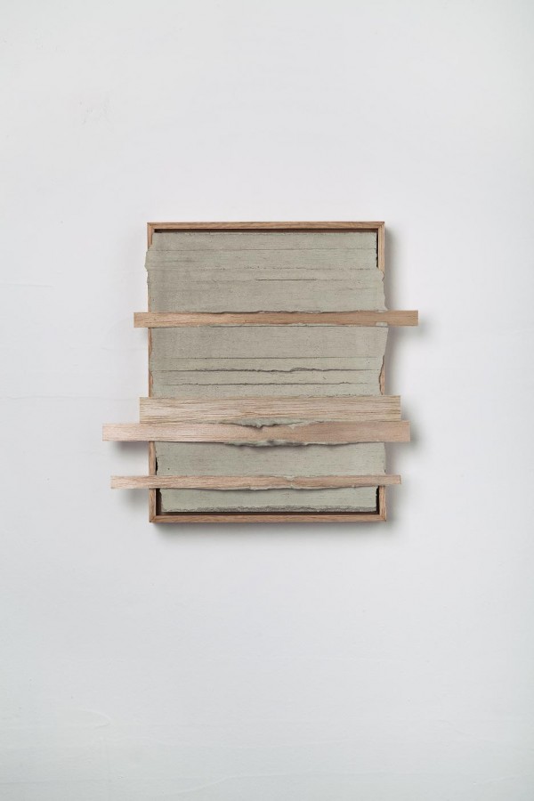 Brian O'Connell, "Concrete Painting no. 17," 2011.