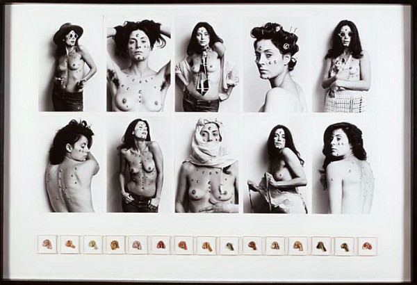 Hannah Wilke, "S.O.S. Starification Object Series," 1974-82. Courtesy