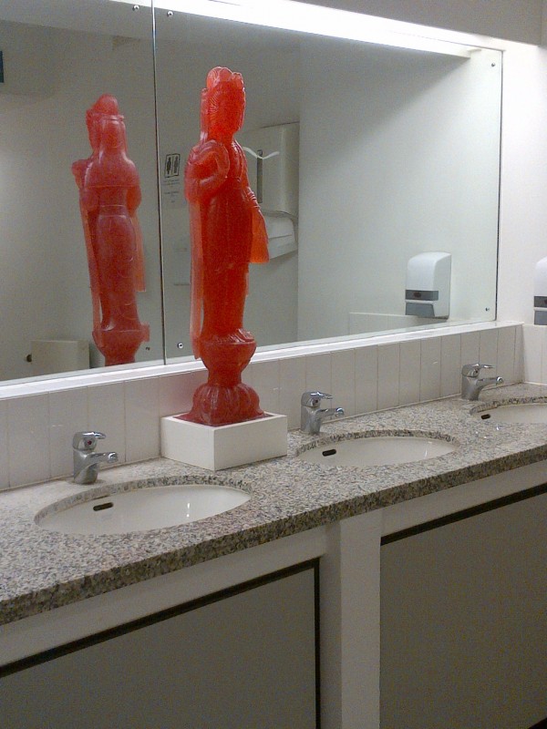 Meekyoung Shin, Buddha, 2012, soap.