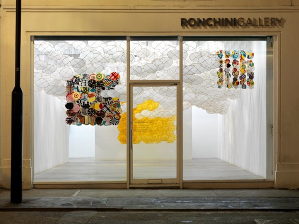 Ronchini Gallery exterior. Photo Courtesy of Michele Roberto Sereni and Ronchini Gallery.