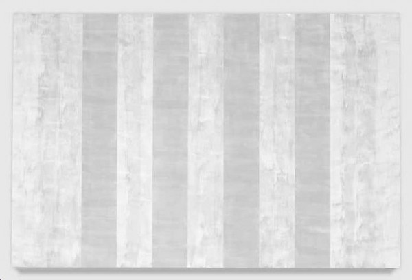 Mary Corse, "Untitled," 2011. Glass microspheres in acrylic on canvas.