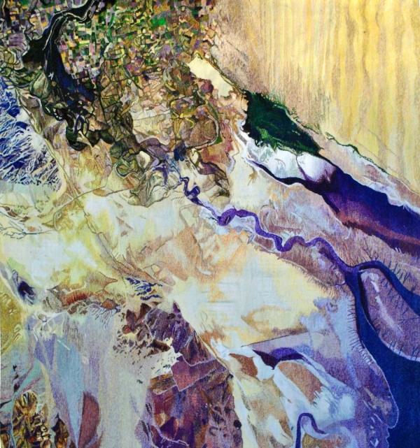 Colorado River Delta, 2012, courtesy of Thomas Robertello Gallery.