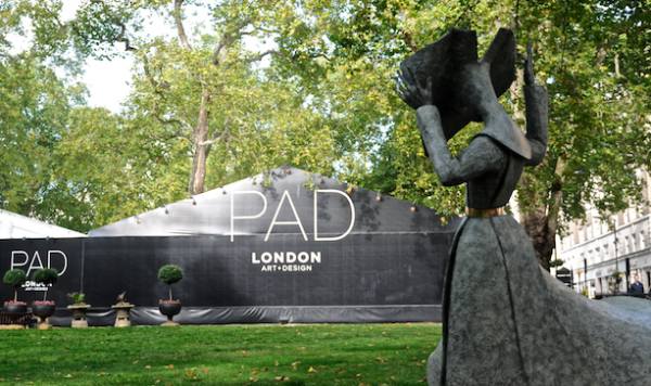 PAD Art Fair on Berkeley Square. © Photo : Nicolai Hartvig