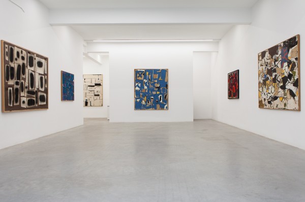 Conrad Marca-Relli at Ronchini Gallery. Photo Courtesy of Susanne Hakuba and Ronchini Gallery.