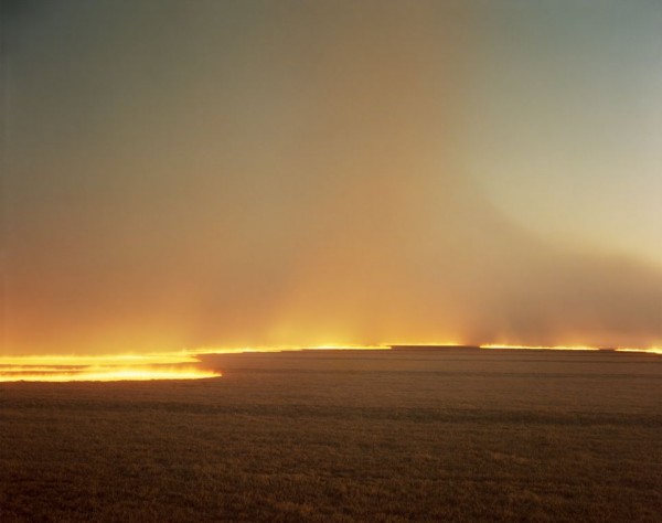 Richard Misrach. Desert Fire #249, 1985. From "Desert Cantos." Chromogenic print. 20 x 24 inches.