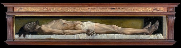Hans Holbein the Younger, The Body of Dead Christ in the Tomb, 1520-22