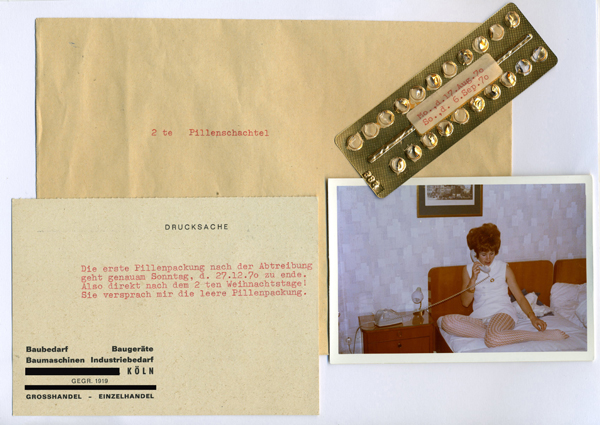 3. Margret: Chronicle of an Affair—May 1969 to December 1970, 2015; detail. Courtesy of White Columns / Delmes & Zander.