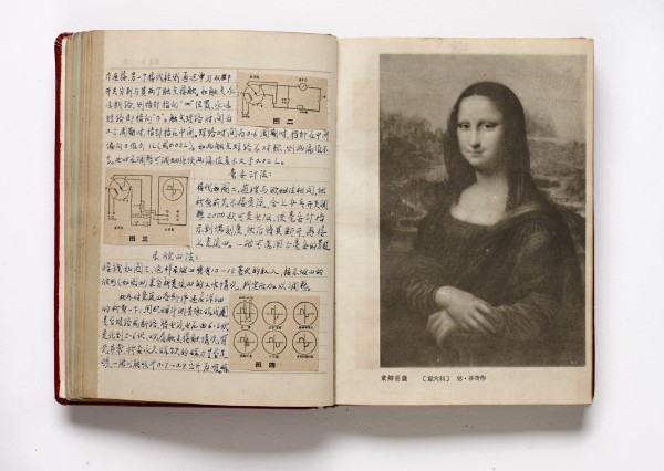 Yang Zhichao Chinese Bible 2009 (detail - inside page) 3,000 found books Dimensions variable Image courtesy: The Gene & Brian Sherman Collection, and Sherman Contemporary Art Foundation, Sydney