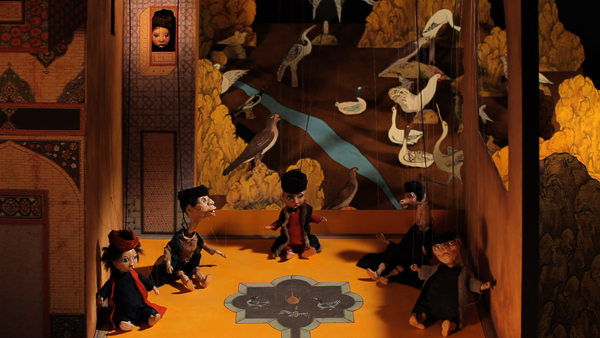 Wael Shawky. Cabaret Crusades: The Path to Cairo, 2012 (video still); high-definition video; 58:19. Courtesy of the Museum of Modern Art, New York, The Michael H. Dunn Memorial Fund.