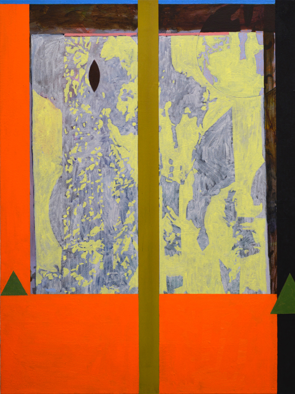 Jered Sprecher. At the End of the Sea, 2014; oil on canvas; 40 x 30 inches. Courtesy of Gallery 16.