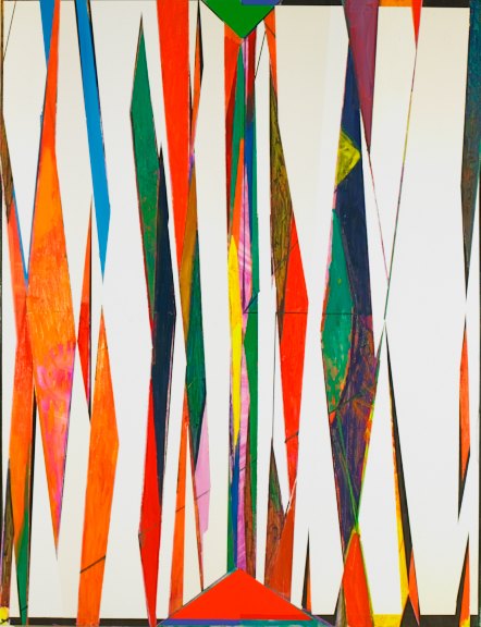 Jered Sprecher. Affinity, 2011; oil on linen; 68 x 52 inches. Courtesy of Steven Zevitas Gallery.