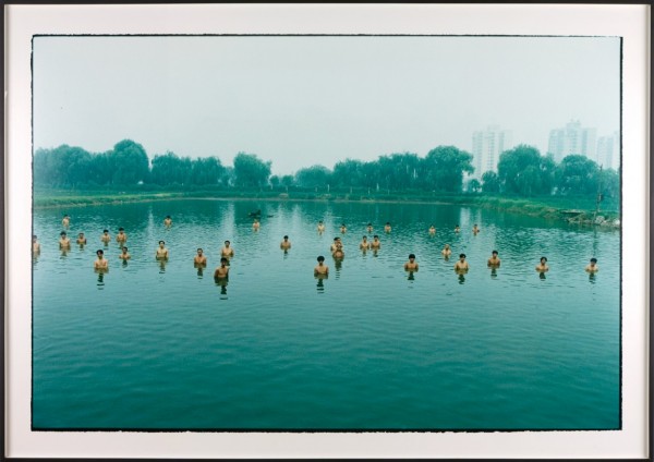 Zhang Huan. To Raise the Water Level in a Fishpond, 1997; chromogenic print on Fuji archival paper; 40 ¾ in x 60 ½ in. Courtesy of the Rubell Family Collection, Miami. © Zhang Huan.