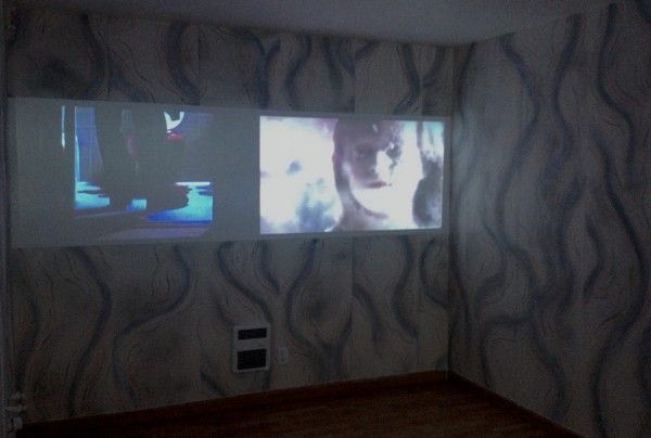 Brynda Glazier and Courtney Johnson. Tapping the Mirror, 2015. Installation view. Courtesy of the artists and Royal Nonesuch Gallery, Oakland. Photo Courtney Johnson