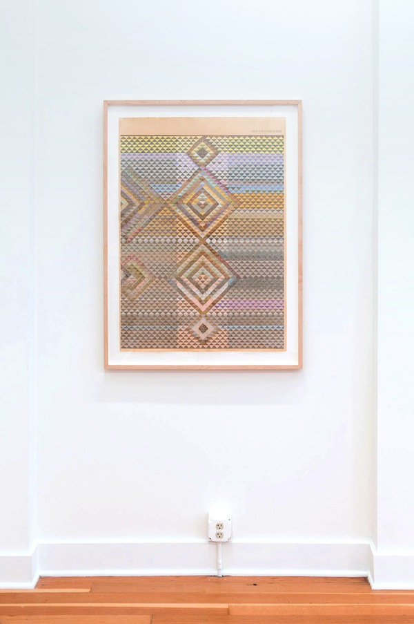 Ellen Lesperance. Prop for a Turkish Bath, 2015; installation view, We Were Singing, 2015, Adams and Ollman, Portland. Courtesy of the Artist and Adams and Ollman. Photo: Mario Gallucci.