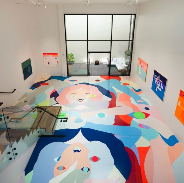 Richard Colman. Faces, Figures, Places and Things, 2015; installation view. Courtesy of the Artist and Chandran Gallery, San Francisco.