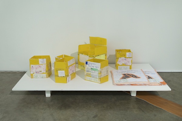 Helga Fassonaki. Khal (project ephemera), 2015; Portland, OR. Courtesy of the artist and Disjecta. Photo: Worksighted