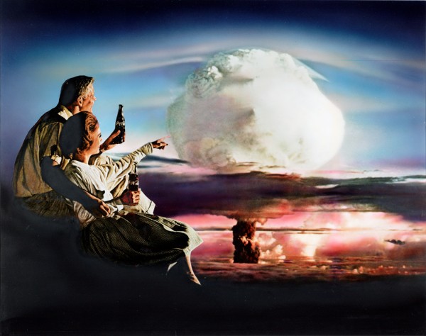 Tsunehisa Kimura, Americanism, 1982; photomontage; 15 1/4 x 19 1/4 in. (38.74 x 48.9 cm); promised gift of a private collection to the San Francisco Museum of Modern Art; © Estate of Tsunehisa Kimura