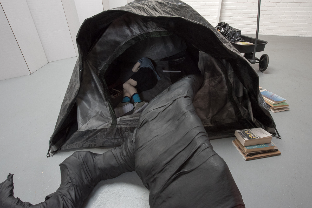 Ludovic Duchateau. In Dreamland, 2016; installation view, A Stark Project, Berkeley. Courtesy of the Artist and A Stark Project. Photo: Hillary Goidell.