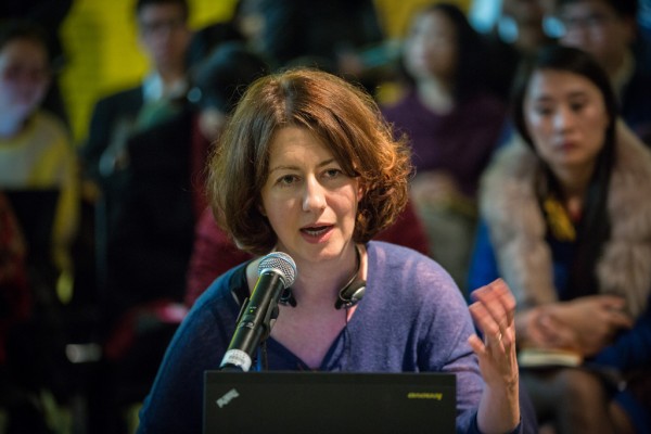 Leigh Markopoulos. Image courtesy of Xiaoyu Weng.